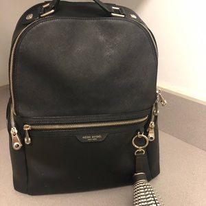 Henri Bendel Leather Backpack